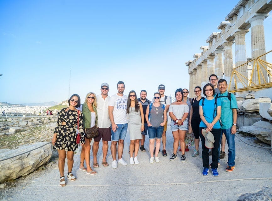 Visiting Acropolis and the Parthenon
